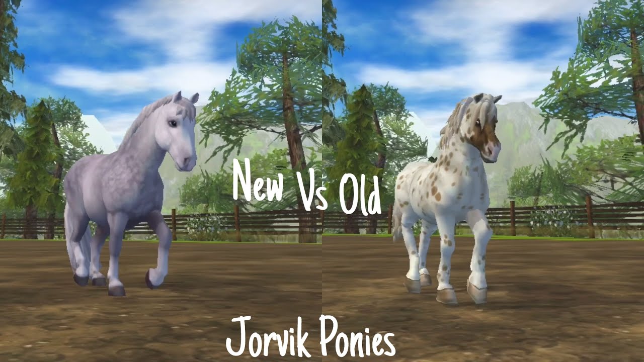 New Jorvik Pony Vs Old Jorvik Pony|| Ava Bluestone