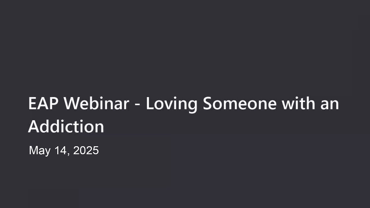 Loving Someone with an Addiction