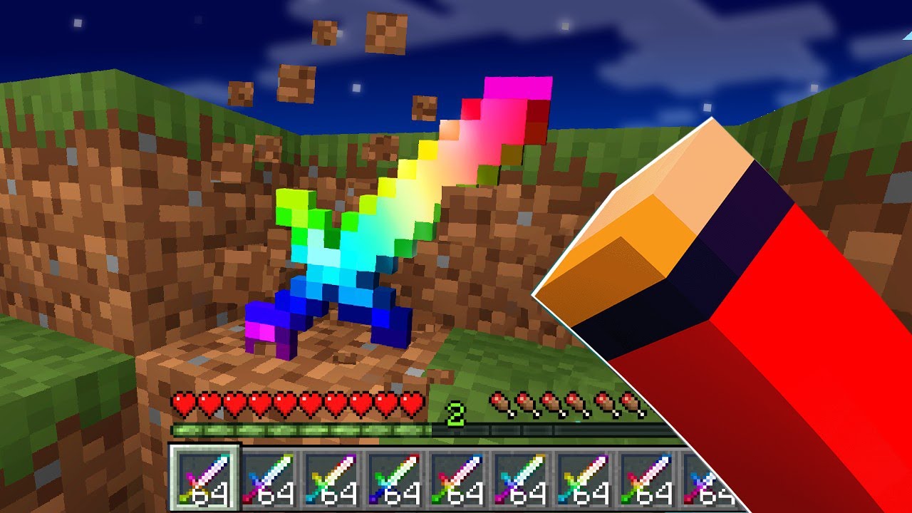 Minecraft, aber MOBS DROPPEN OP BEUTE