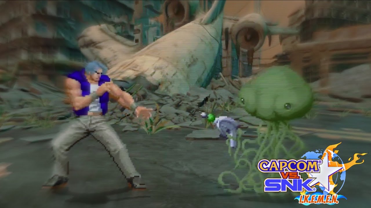 TREVOR SPACEY VS MARS PEOPLE CVS/POTS - CAPCOM Vs. SNK IKEMEN GO