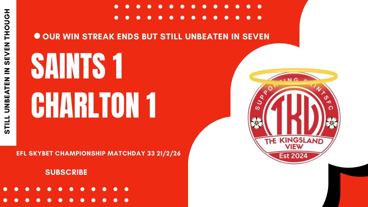 Our Win Streak Ends But Still Unbeaten In Seven 