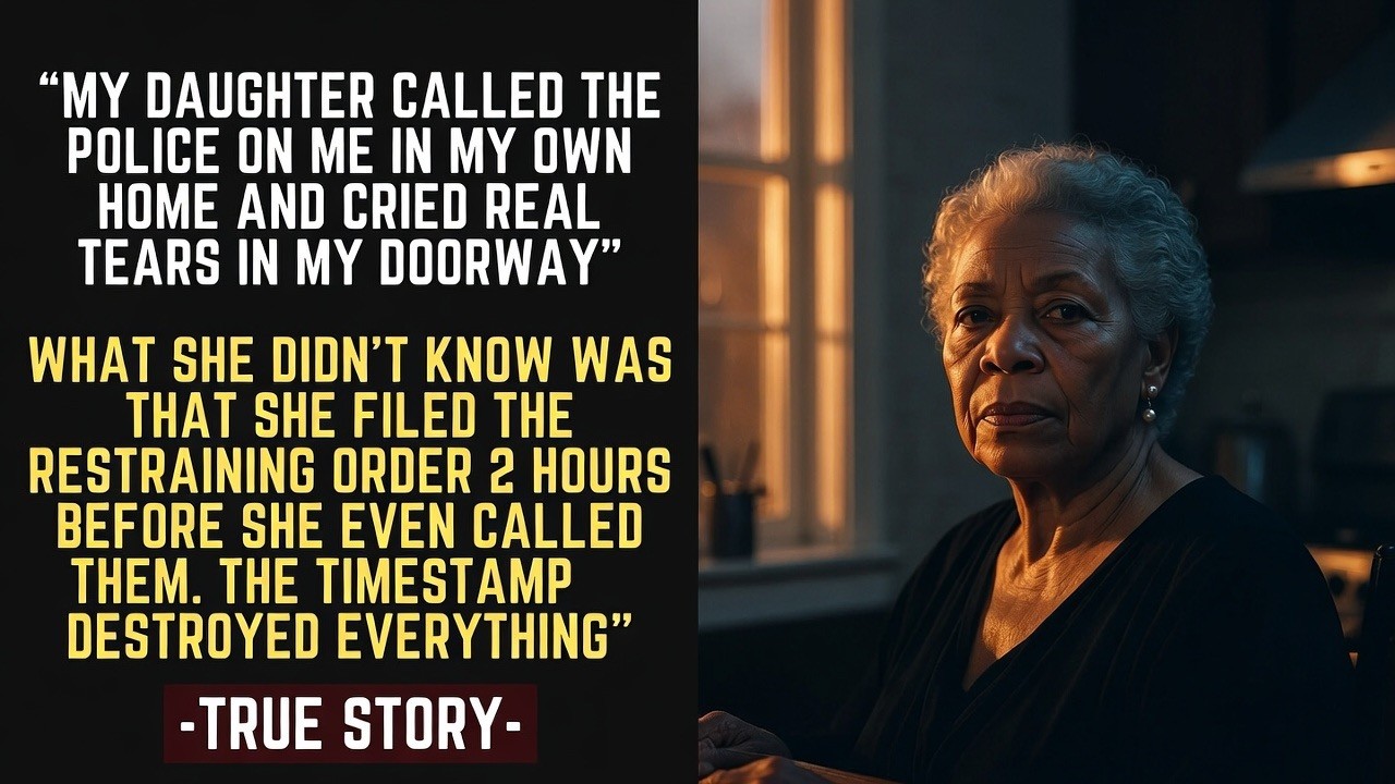 My Daughter Called The Police On Me In My Own Home. The Timestamp Destroyed Her.