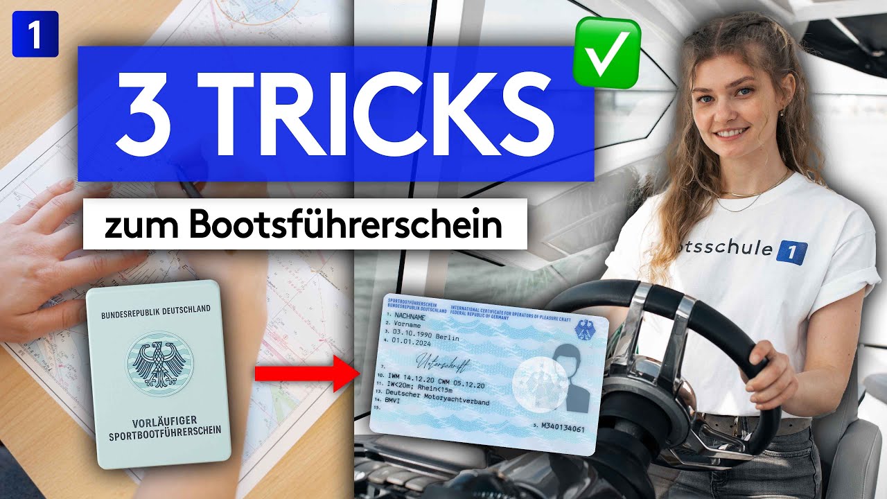 Sportbootführerschein Prüfung: So EINFACH bestehst du!