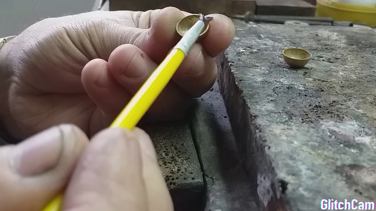 Jeito mais fácil de fazer bolas ocas de ouro ou prata.