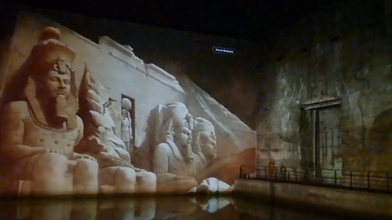 L'experience immersive sur l'Égypte et l'Orient -  Bassin des lumières  Bordeaux - #travel