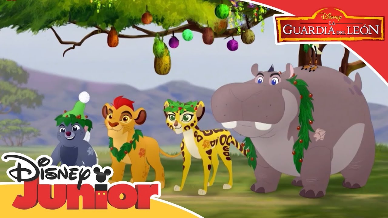 La Guardia del León: NAVIDAD Disney Junior Karaoke ''Un rinoceronte en un baobab'' | DJ