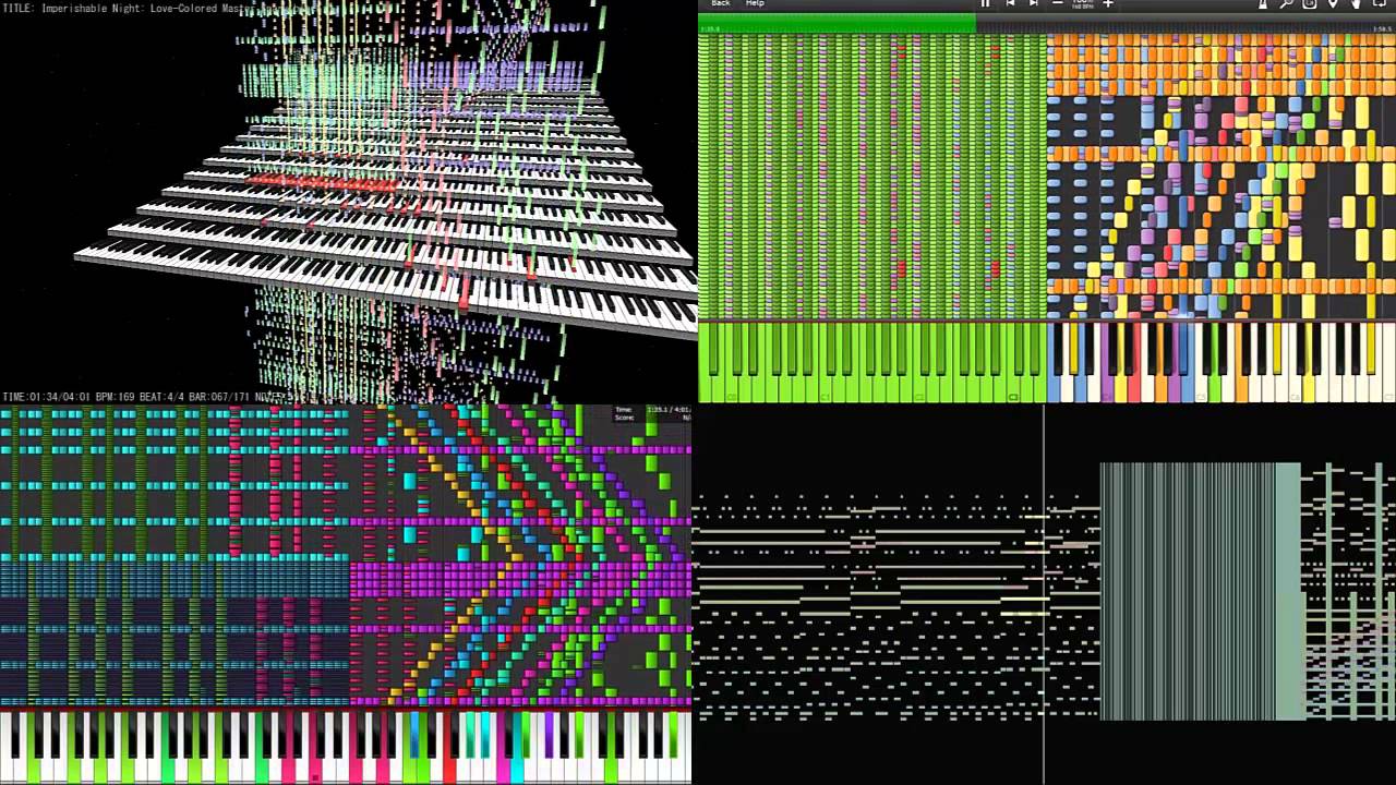 [NO LAG] Midi Mash-up: Love Colored Master Spark Black Remix