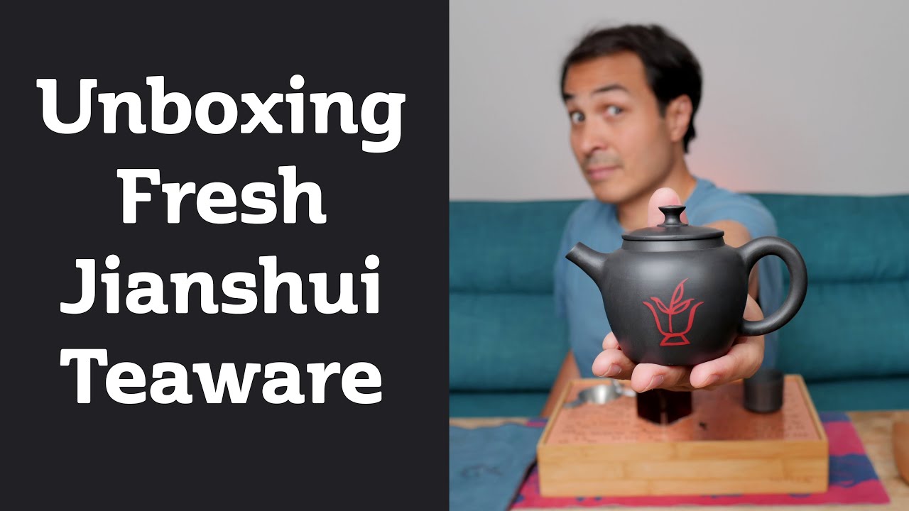 UNBOXING Jianshui Clay Teaware with HISTORIC symbols