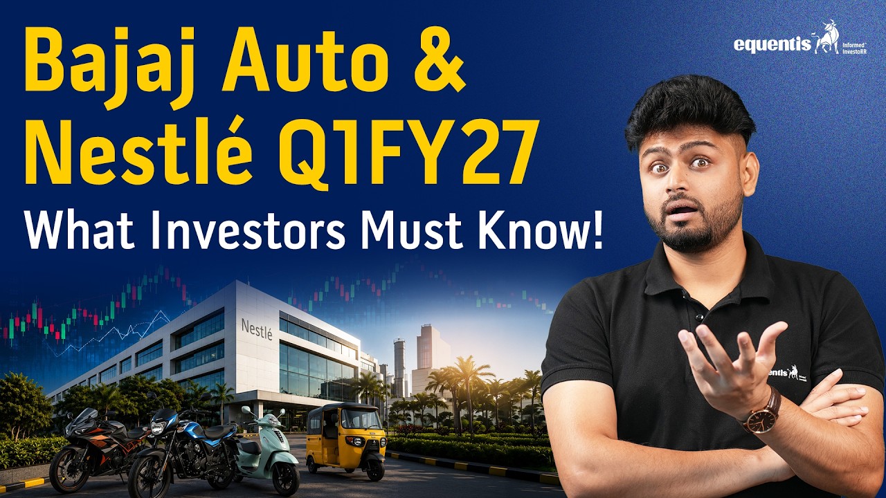 Bajaj auto share news today | Bajaj Auto Q1 Results 2027 | Nestle Q1 Results 2027