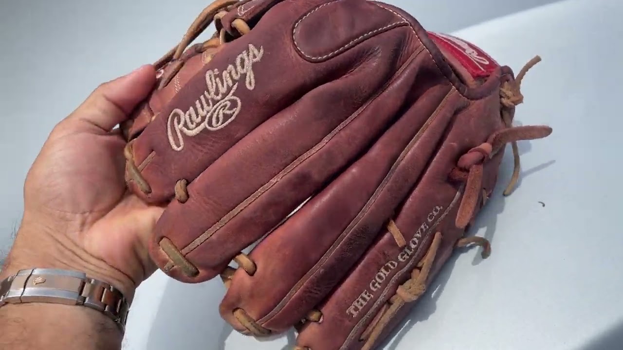como limpiar un guante de  baseball o cualquier guante de cuero