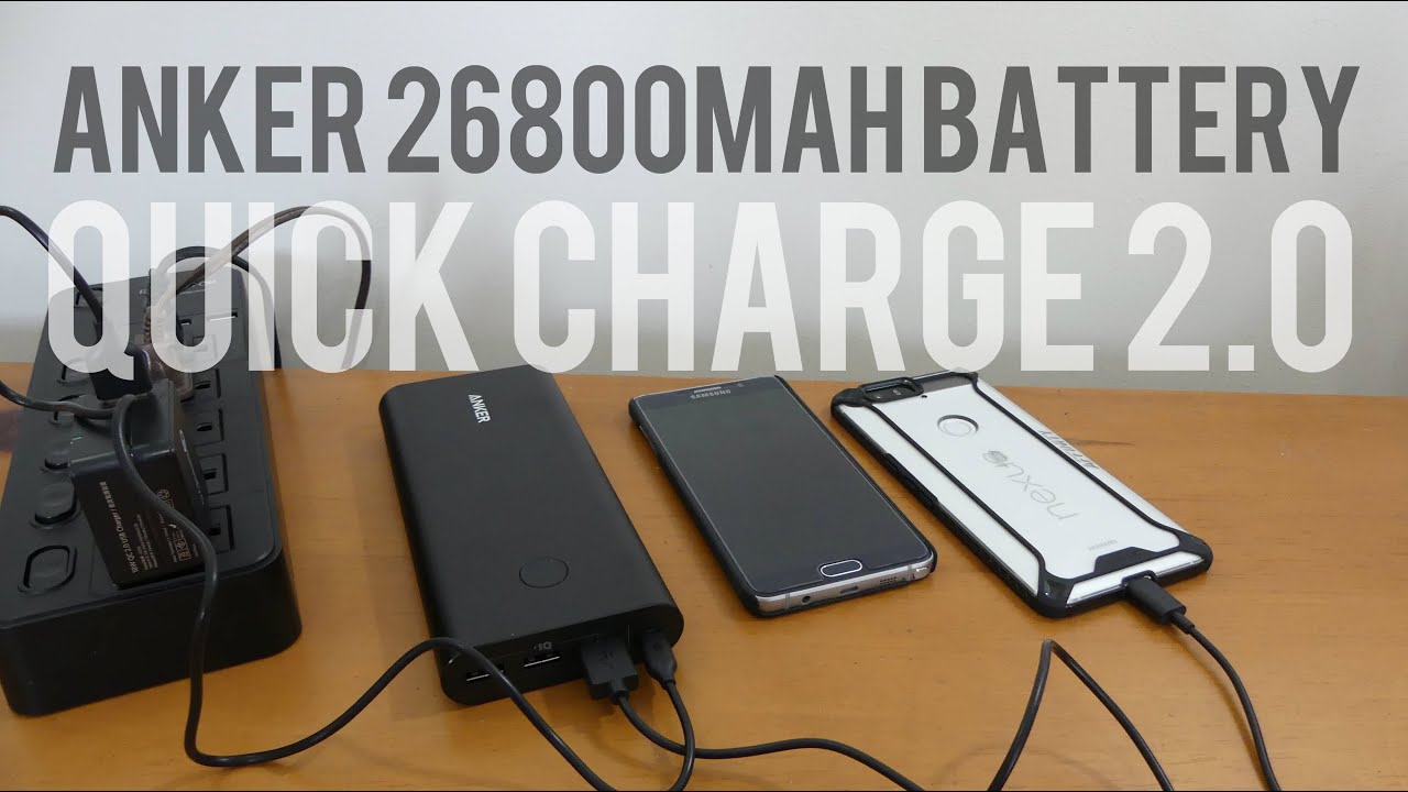 [Quick Charge] Anker PowerCore+ 26800 Premium Portable Charger & USB Wall Charger