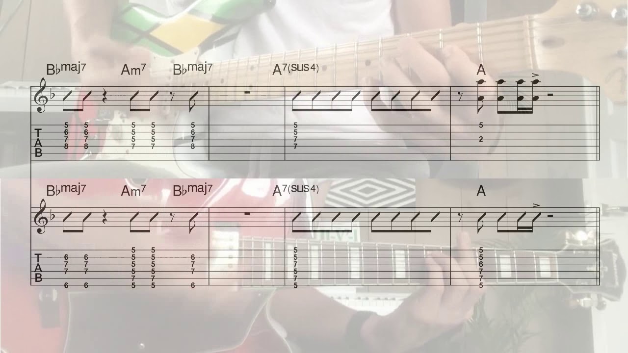 Donna Summer - Bad Girls [TABS in video 2 guitar cover]