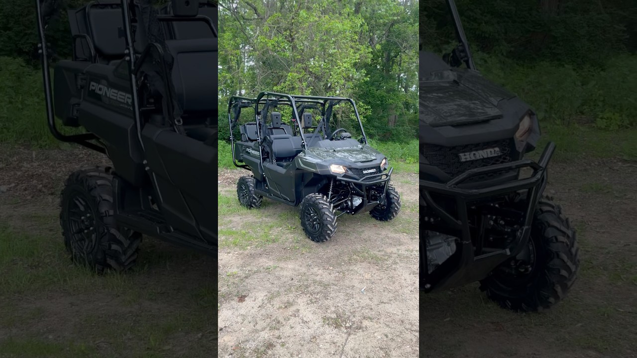 2025 HONDA PIONEER 700-4 DELUXE WALK-AROUND + SPECS!