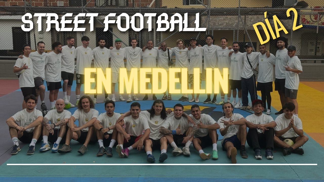 Street players ⚽ de todo el mundo reunidos en Medellin  (Dia 2) | Vlog