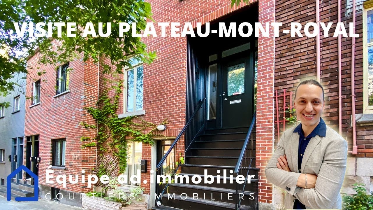 Visite d'un appartement en plein MONTRÉAL (Plateau-Mont-Royal) par: Ayoub Diafat