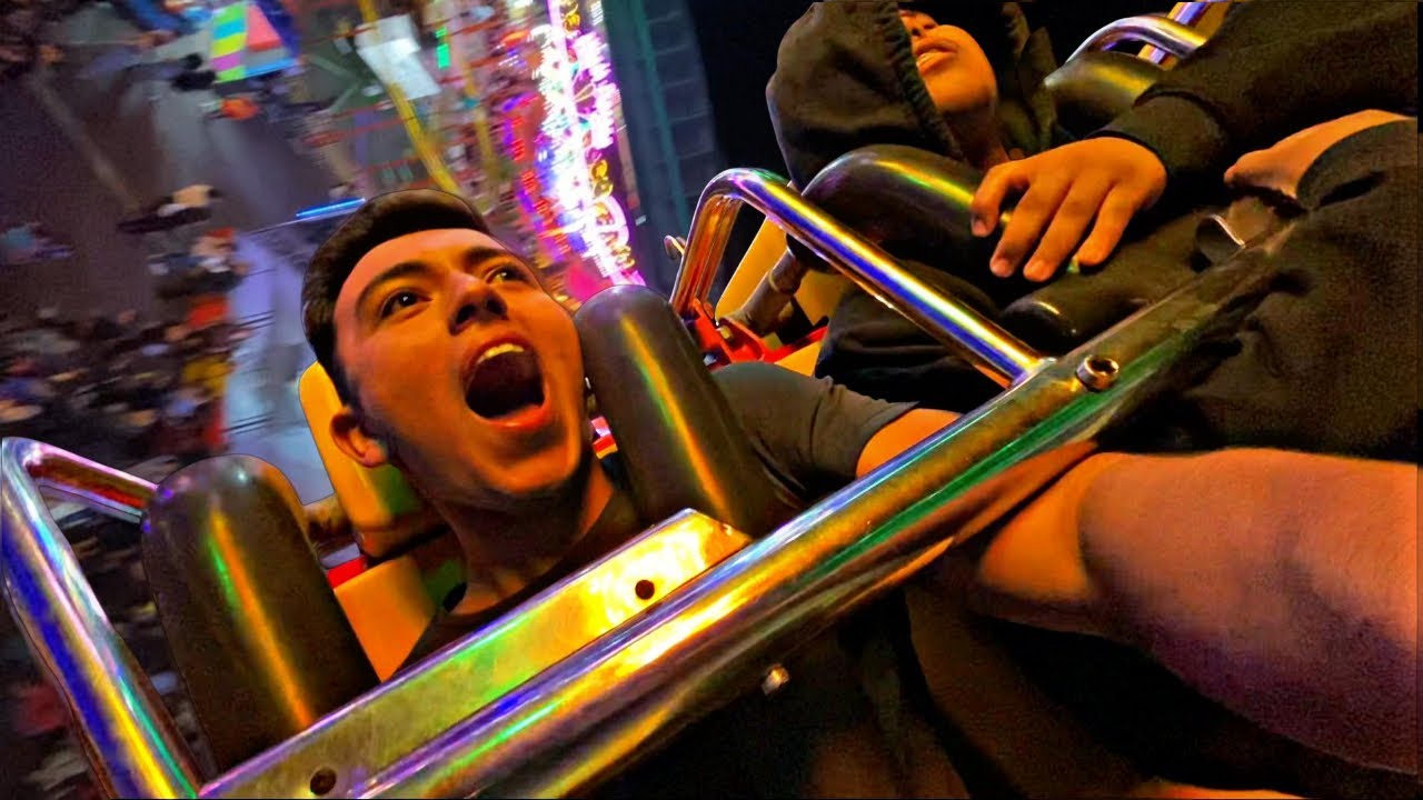 ME SUBÍ AL JUEGO MECANICO MAS EXTREMO DE LA CIUDAD