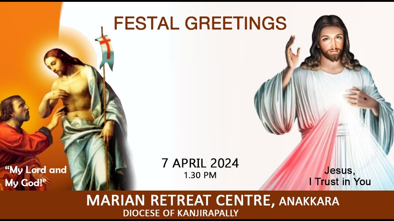 FEAST OF DIVINE MERCY | HOLY MASS | ADORATION  | 2024 APRIL 07