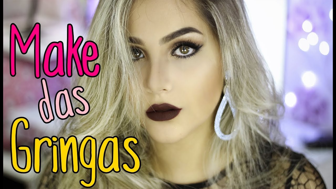Maquiagem inspirada nas Gringas - Gabriela Capone
