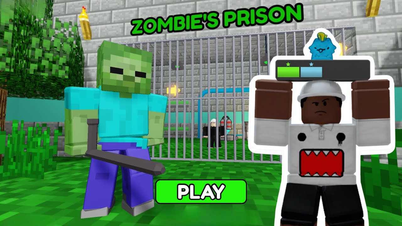 🔵ZOMBIE'S PRISON - Escape or Die in Roblox