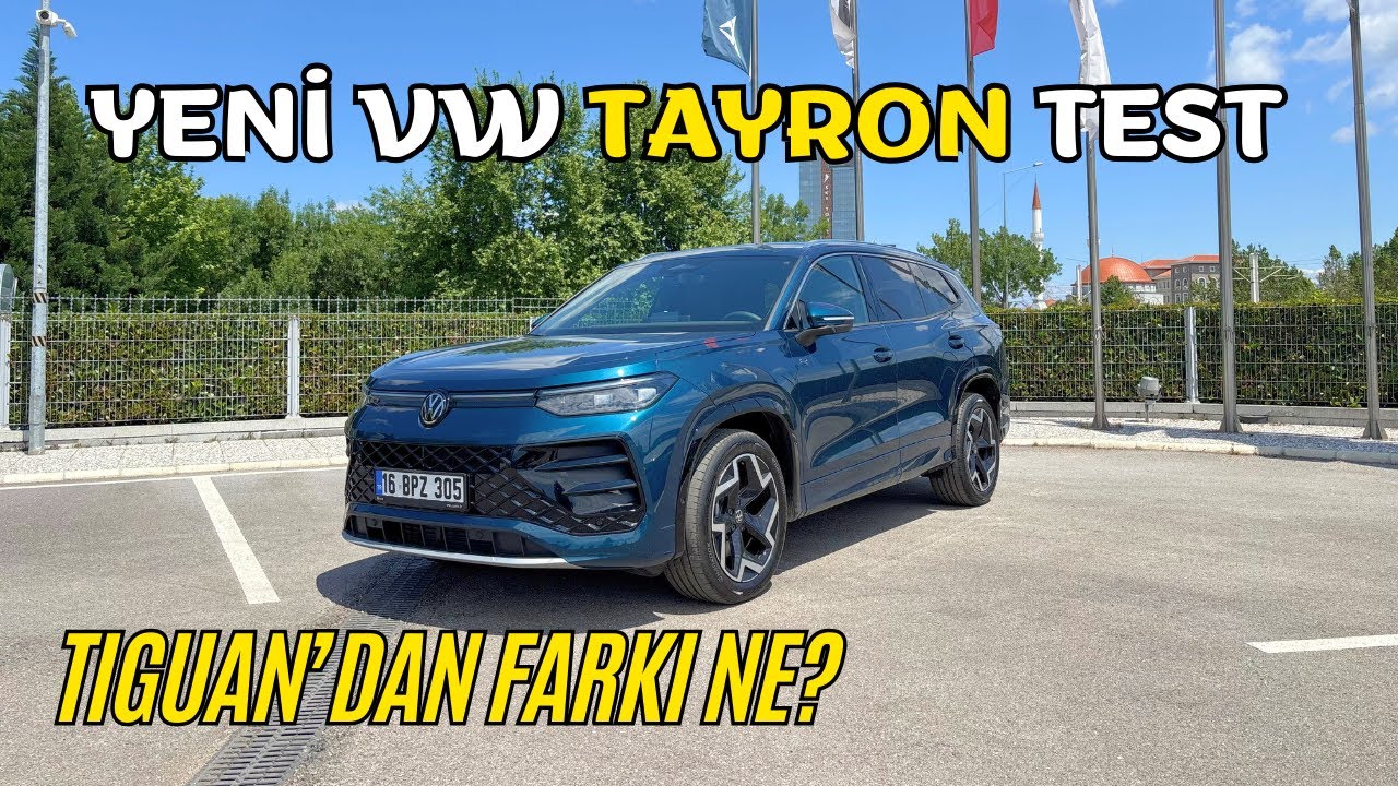 TIGUAN'DAN FARKLI MI? | Yeni VW Tayron 1.5 eTSI Test Sürüşü | @OtoGrafi