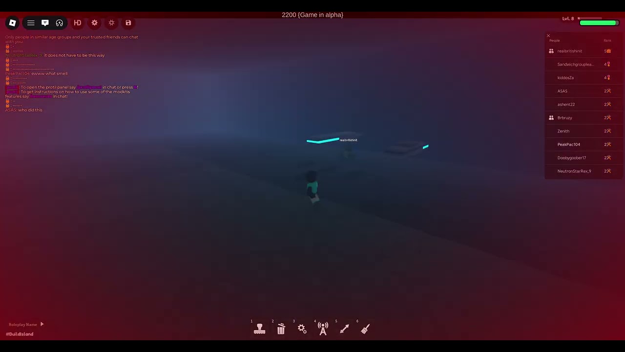 bild iland game gets hacked and shutdown 💀💀💀💀