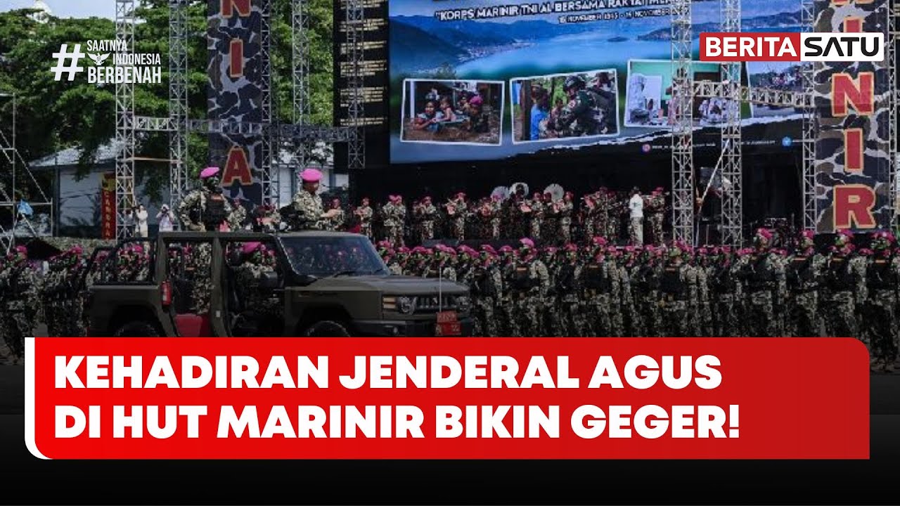Panglima TNI Jenderal Agus Subiyanto Hadiri HUT Korps Marinir #Beritasatu