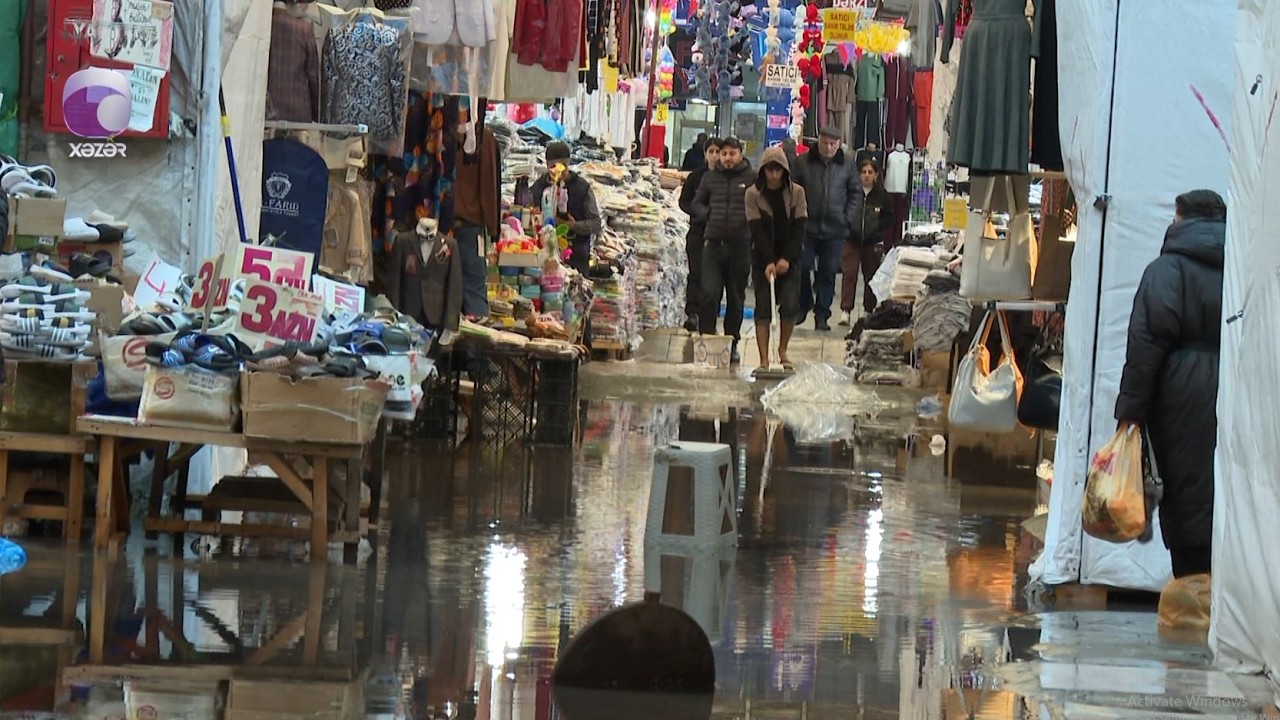 Suyun i&ccedil;ində qalan &ldquo;Sədərək&rdquo;də sahibkarlara ziyan dəyib?