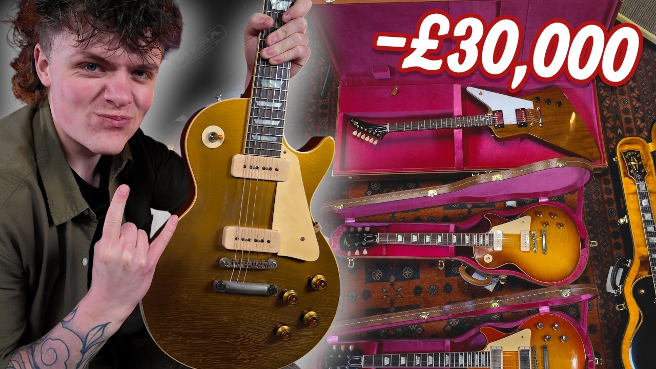 We Spent £30,000 on Gibson Custom Shops!!