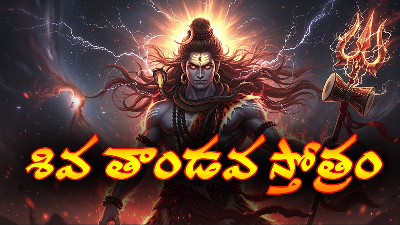 శివ తాండవ స్తోత్రం ll shiva tandava stotram telugu ll powerful shiva song ll MANA SHAKTI MANDIR