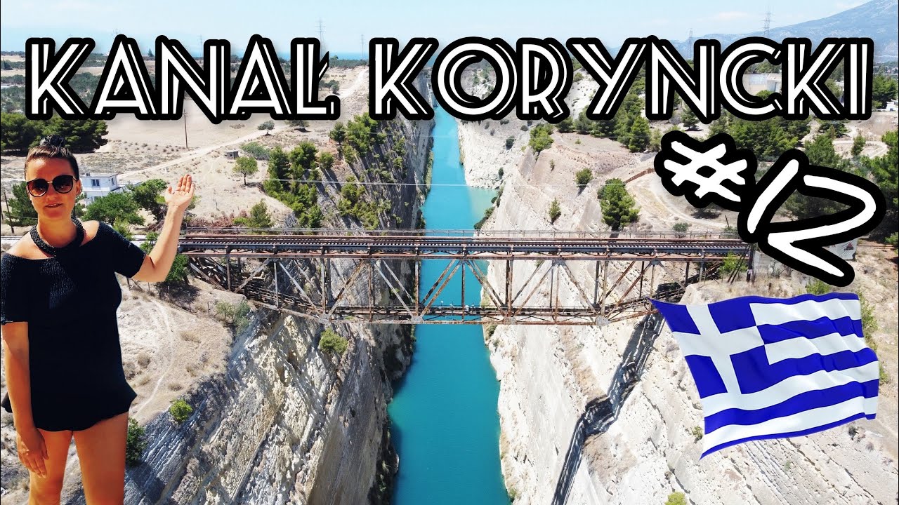 Kanał Koryncki - Najgłębszy kanał na świecie - Peloponez | Grecja #12