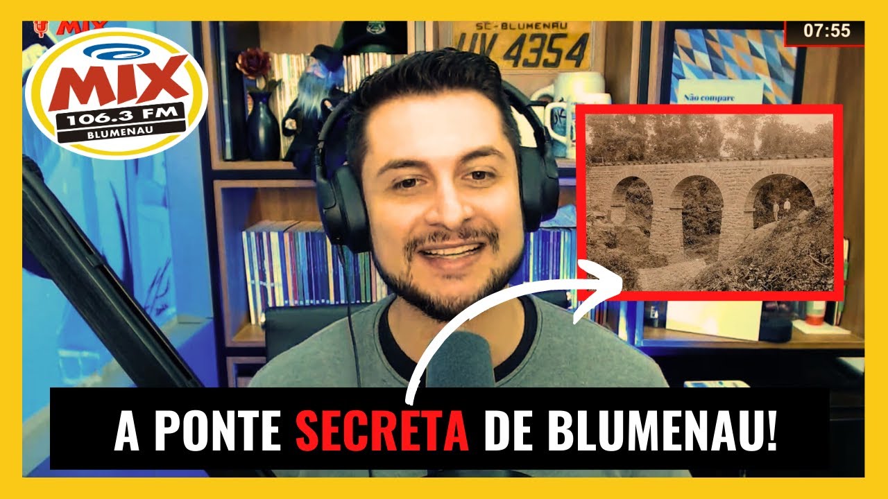 A PONTE SECRETA DE BLUMENAU - JURO QUE É VERDADE #001