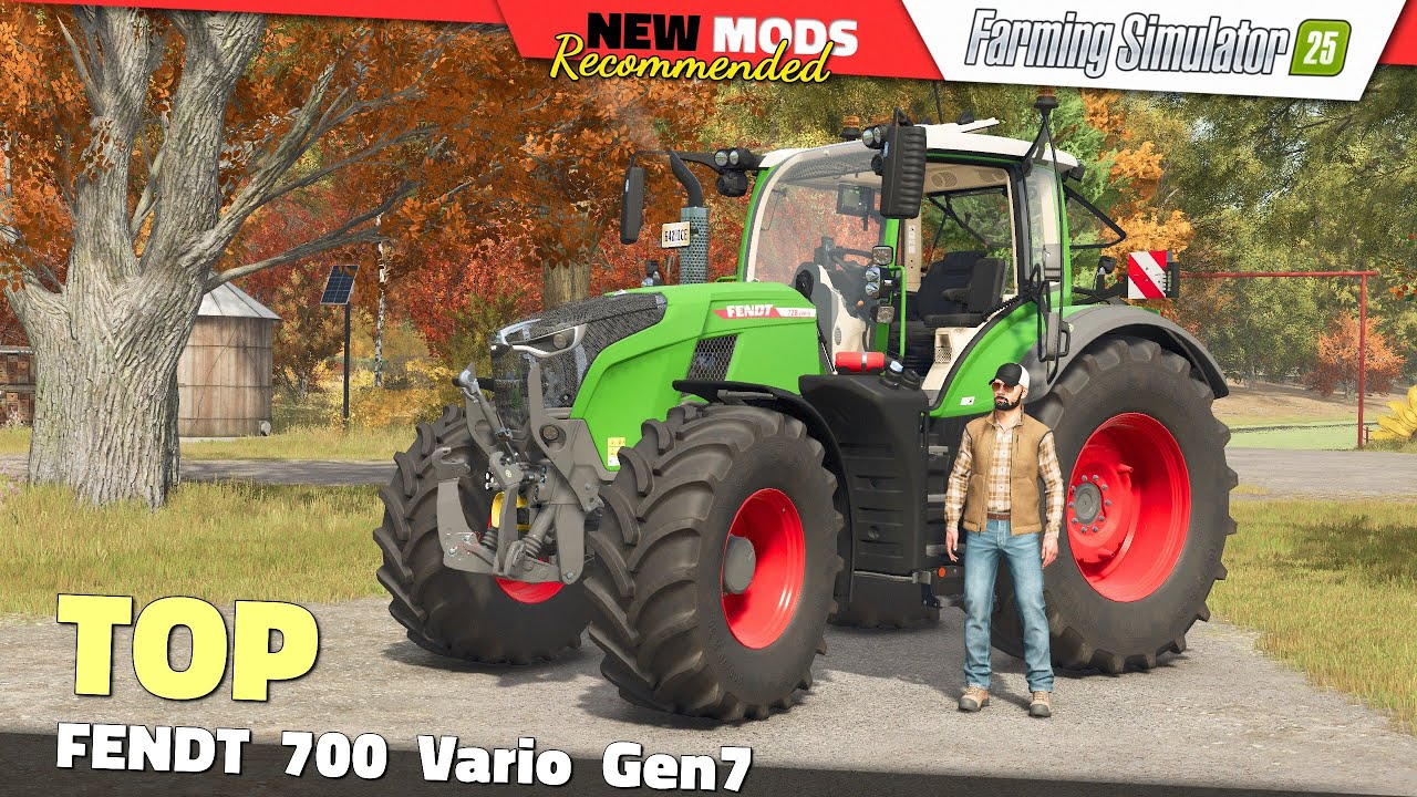 FS25 | FENDT 700 Vario Gen7 (by Bayern-Agrar) - Farming Simulator 25 Mods Review QHD
