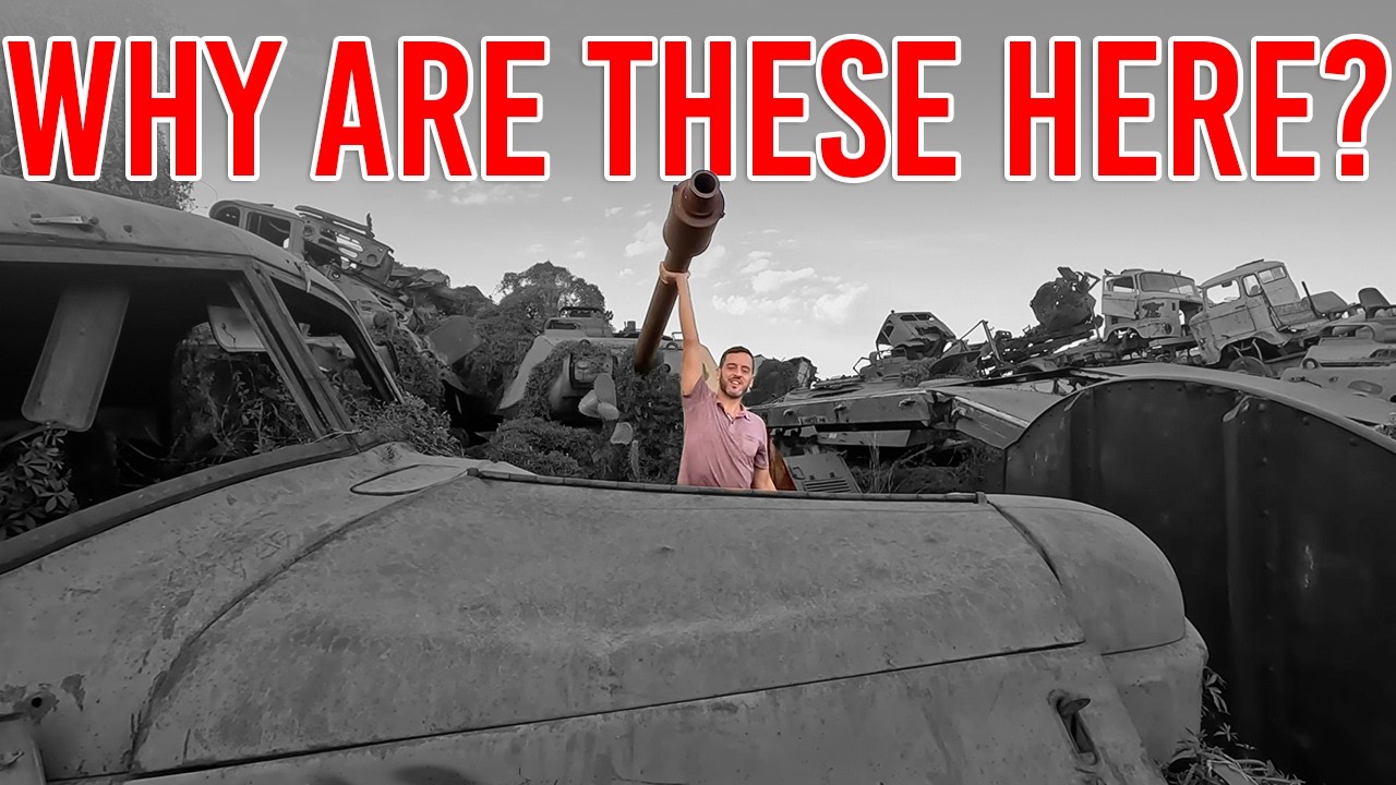 Внутри секретного танкового кладбища Эритреи 🇪🇷