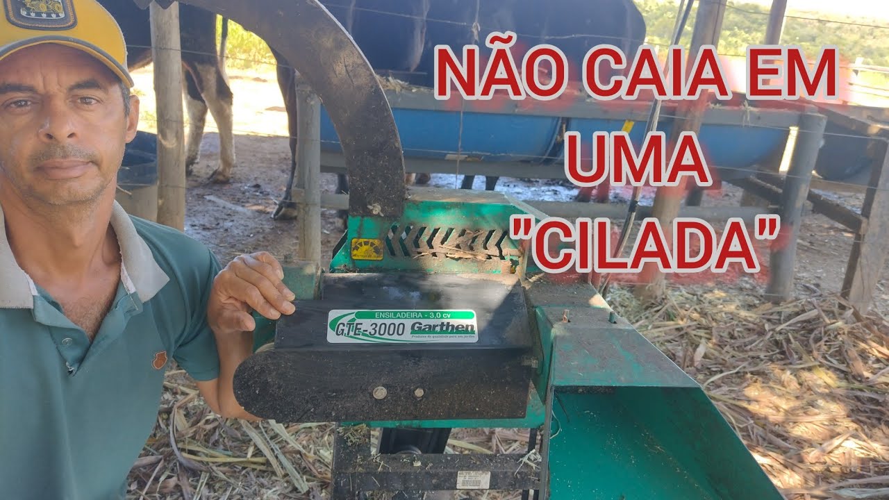 ENSILADEIRA 3 CV GTE 3000 GARTHEN, VEJA ESTE VÍDEO ANTES DE COMPRAR UMA