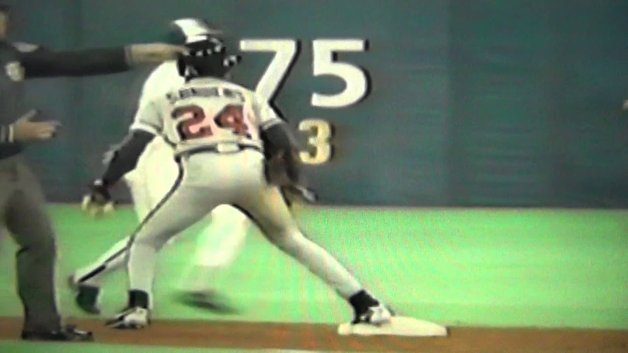 Terry Pendleton Passes Deion Sanders On Bases! Atlanta Braves