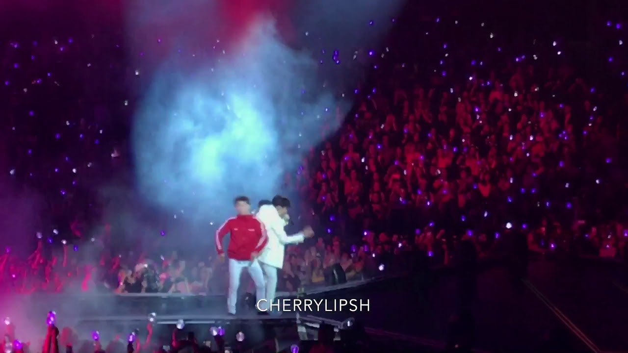 BTS/J-HOPE Trivia 起: Just Dance LIVE FANCAM LOVE YOURSELF TOUR IN LA 9/5