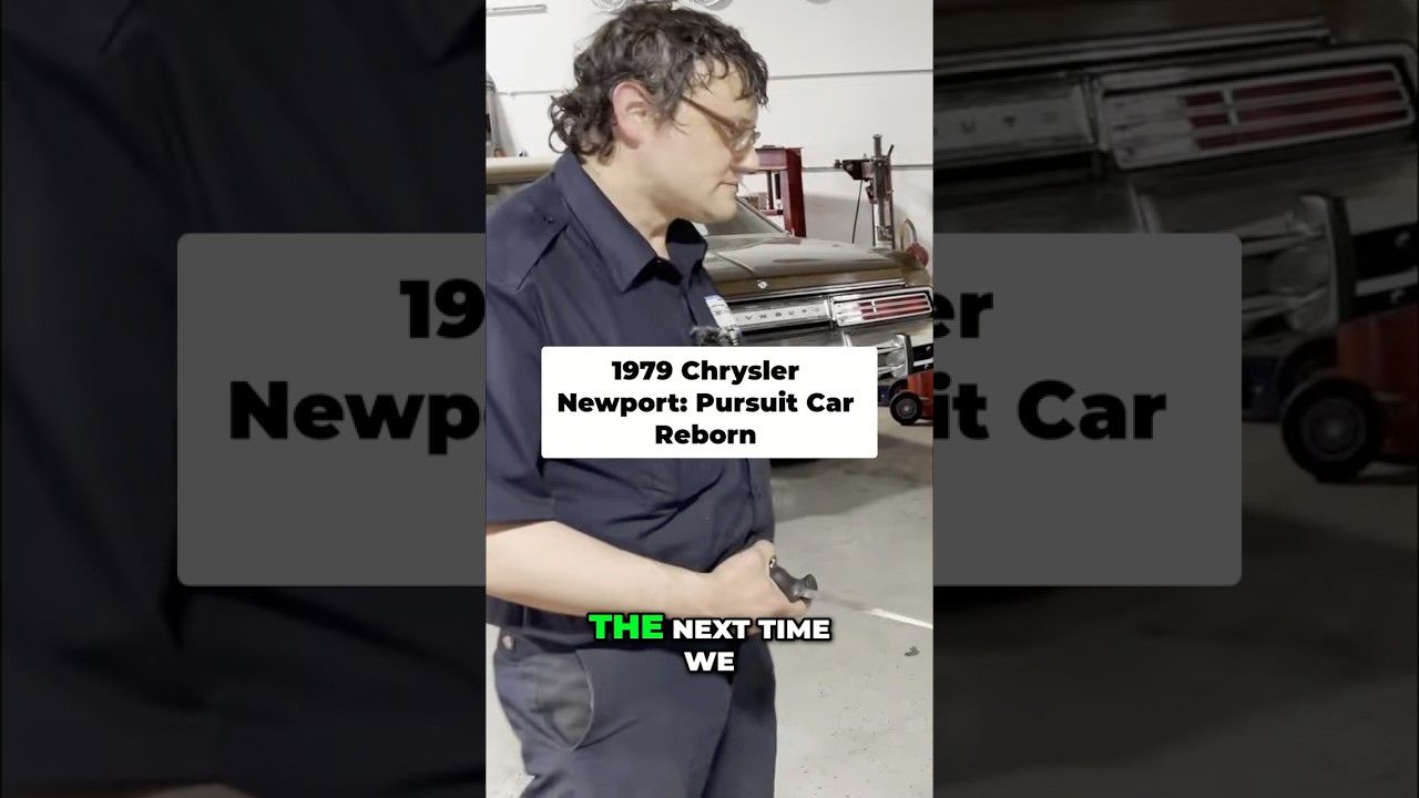 Mopar Patrol (3) - РЕДКИЙ полицейский автомобиль Chrysler 1979 года выпуска ВОССТАНОВЛЕН в Детройте!