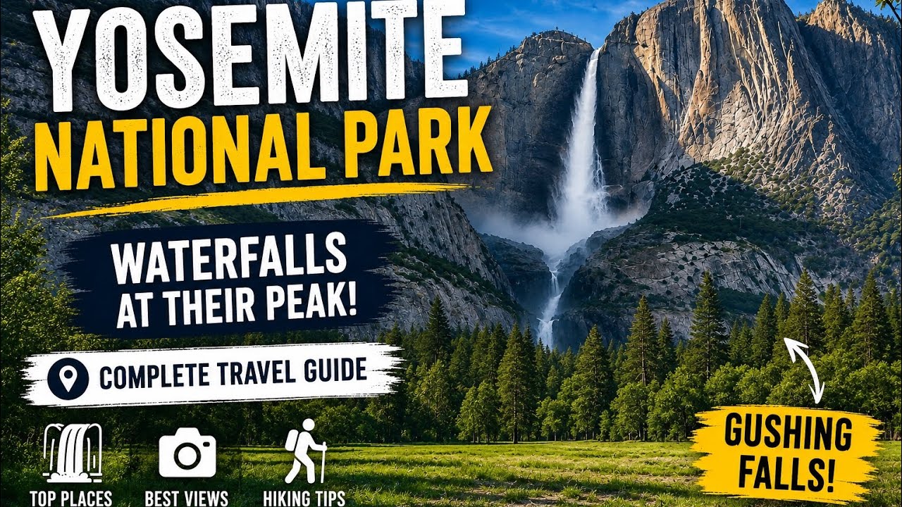 Yosemite like never before | Yosemite National park Summer 2023 | Chasing waterfalls | Travel blog