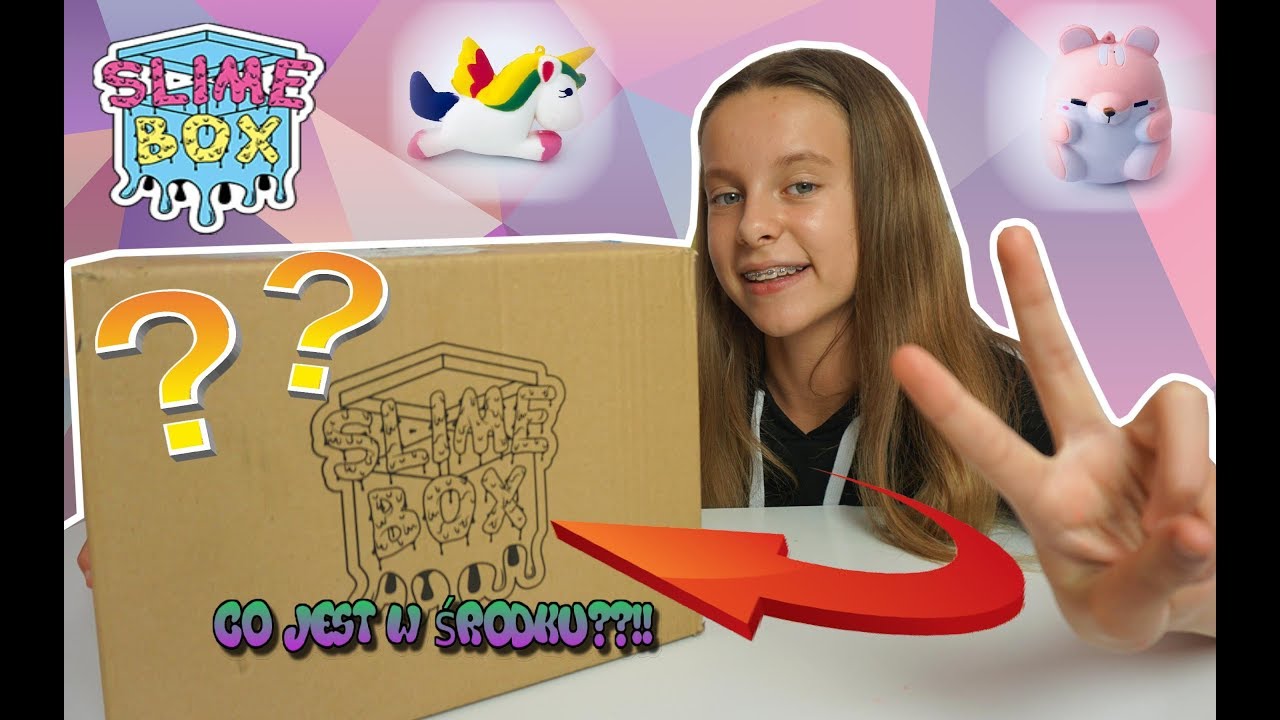 ROBIĘ SQUISHY OD SLIME BOX - MEGA PACZKA - GNIOTEK