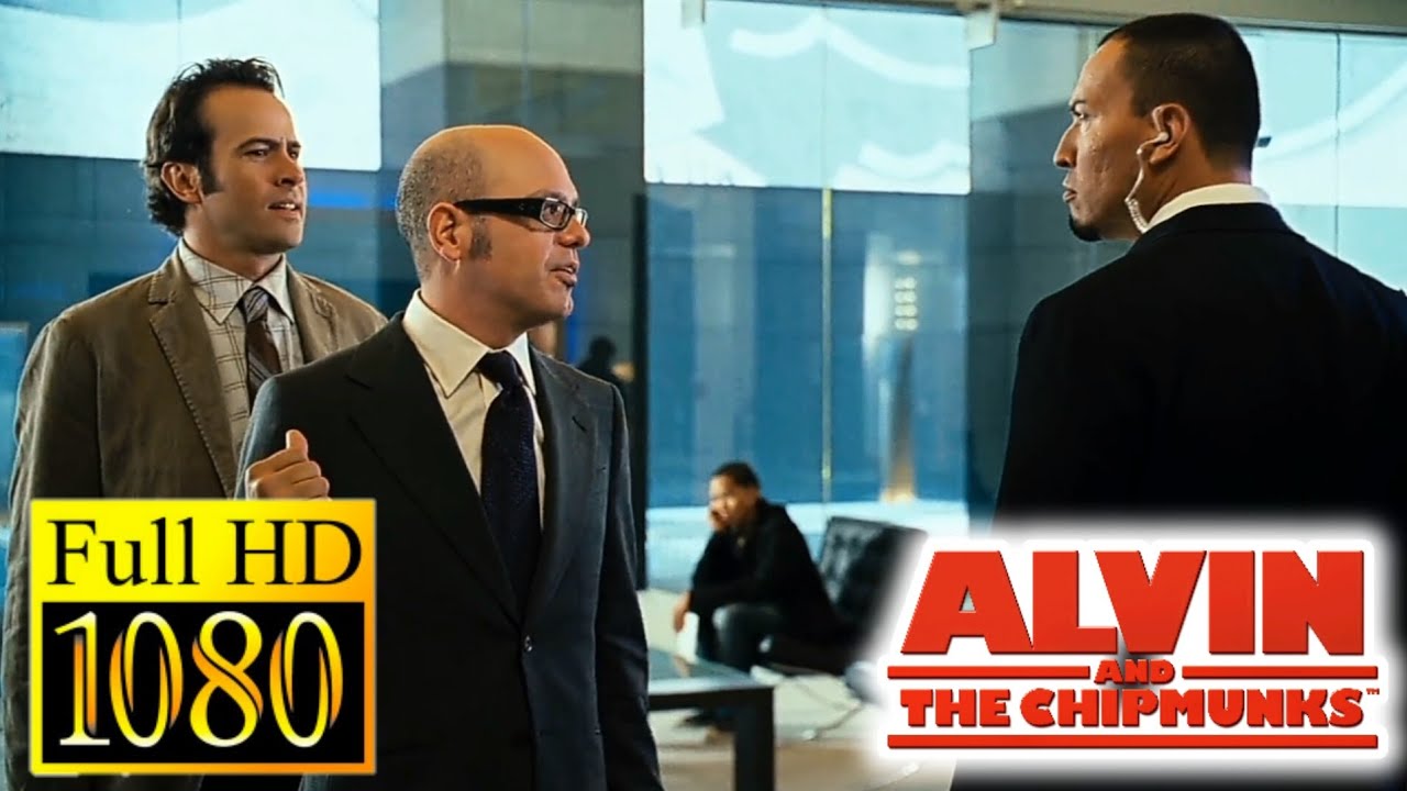 Alvin and the Chipmunks (2007) - Dave gets to Jett Records Scene [Full HD/60FPS]