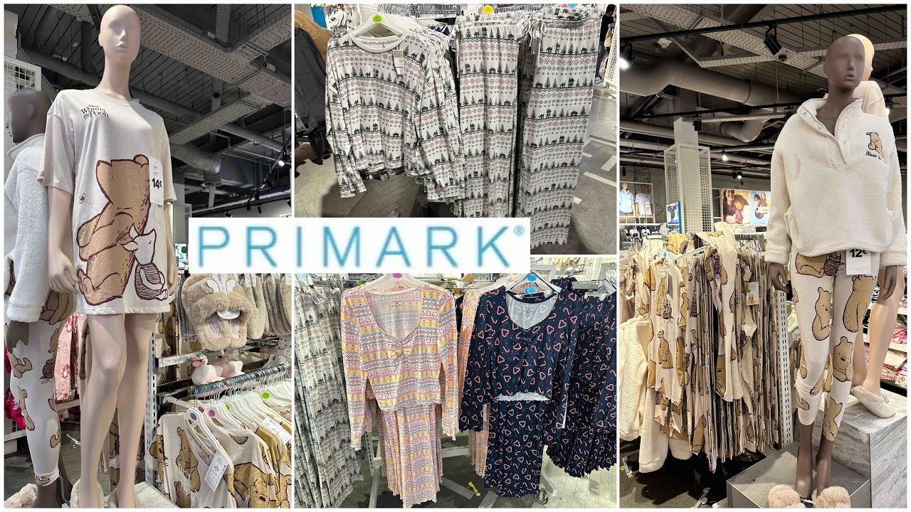 Primark women’s pyjamas new collection / October 2024