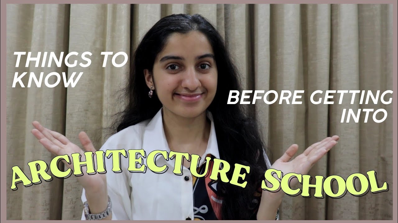 Things to know before entering Architecture college! ( NATA & JEE 2022 )