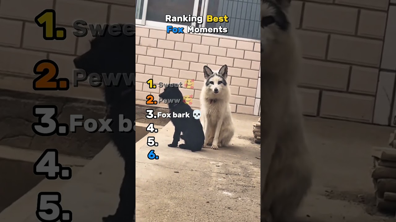 Рейтинг лучших моментов с лисами🥰😭 #лиса #смешно #смешноевидео