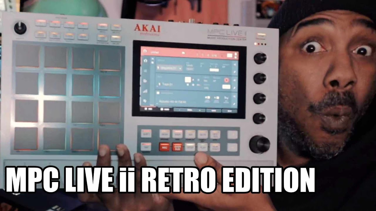 AKAI MPC Live II Retro Edition! Сравнение и битмейкинг