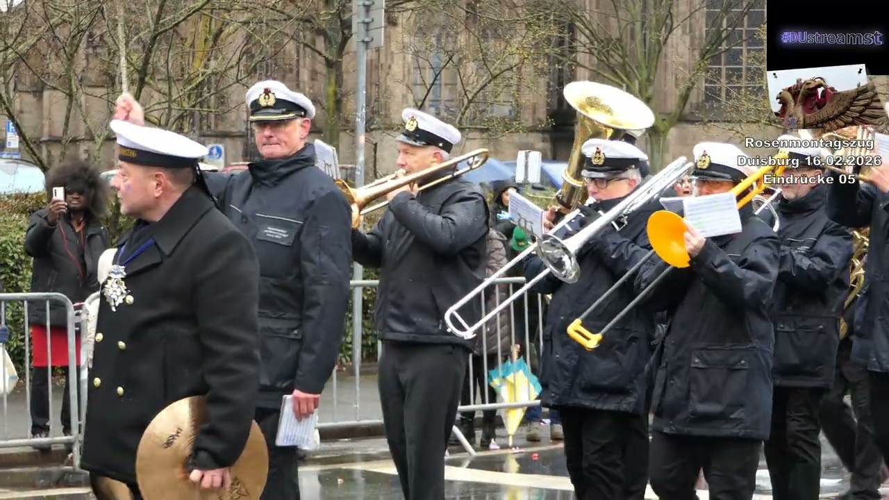 Rosenmontagszug Duisburg 16.02.2026   Eindrücke 05