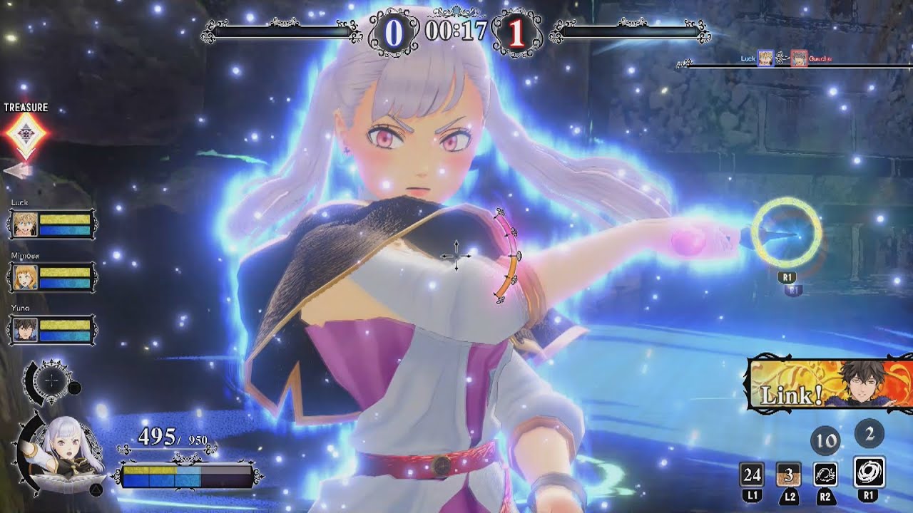 Black Clover: Quartet Knights (Closed Beta) - Noelle Gameplay