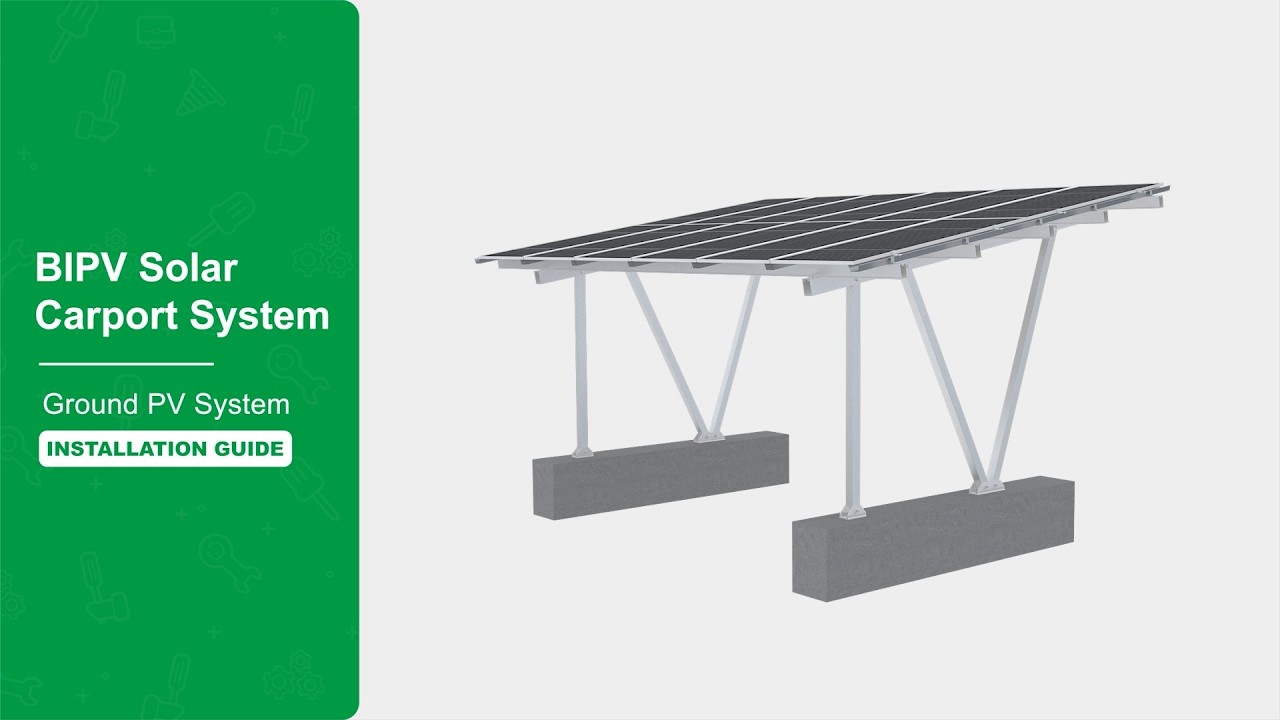 BIPV Solar Carport System