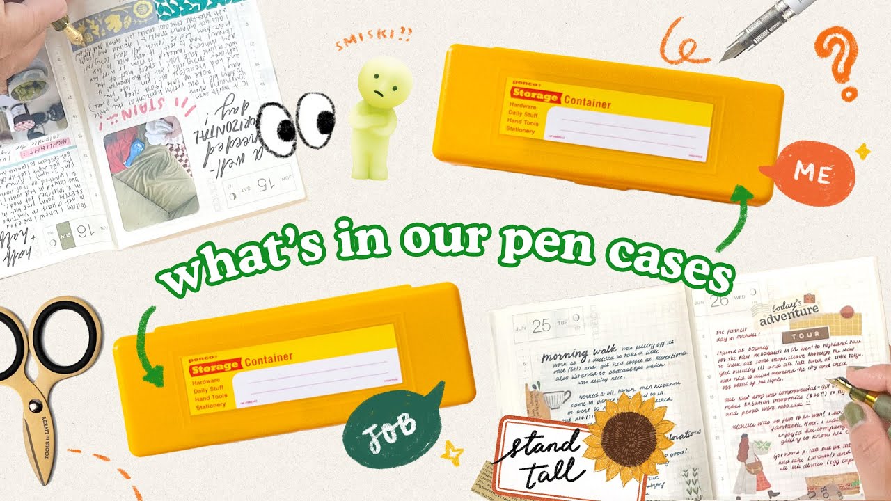 What's in our Pen Cases? | Abbey Sy x @JobsJournal
