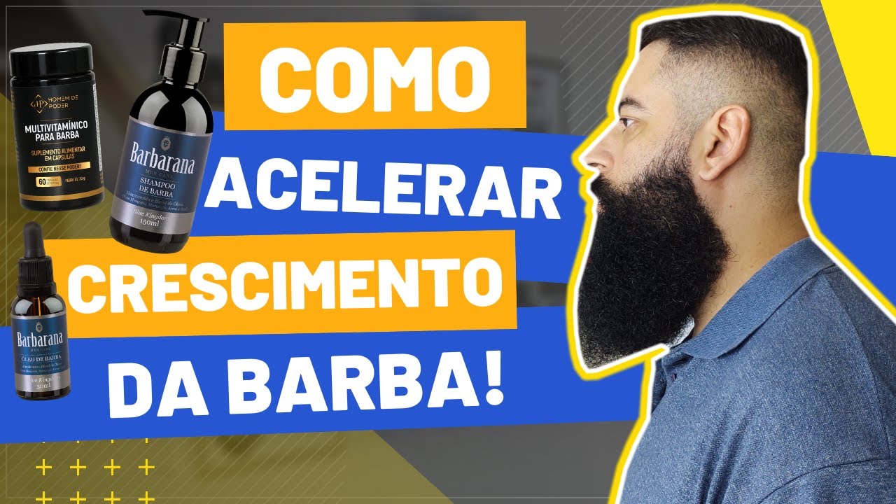 5 Dicas Para a BARBA Crescer Mais Rápido!