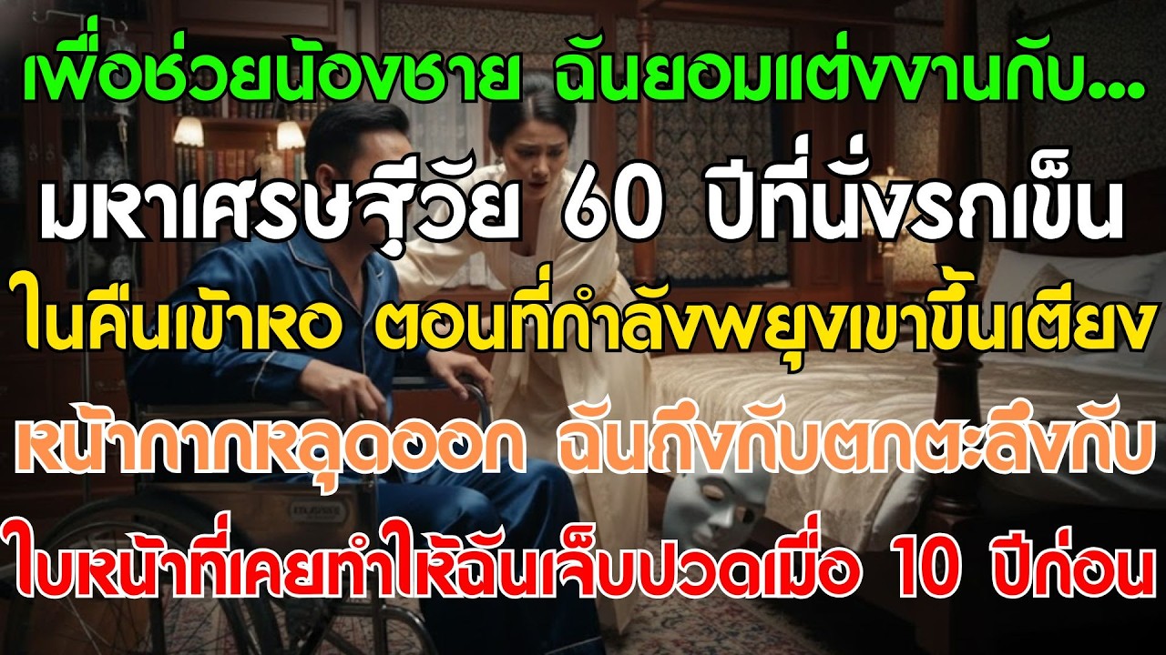 แต่งงานกับเศรษฐีพิการเพื่อช่วยน้อง แต่คืนเข้าหอเขากลายเป็นหนุ่มหล่อ